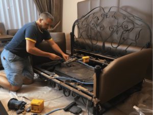 Услуги сварщика: сварка дивана